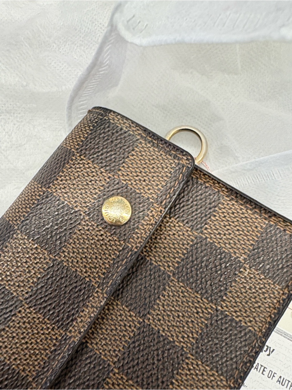 Louis Vuitton - Damiere Eben Compact Wallet - Picture 4 of 12